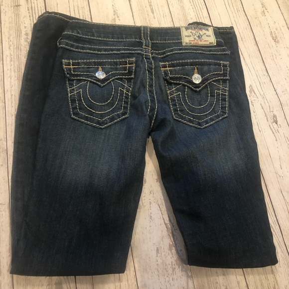 True Religion Skinny flap pockets jeans size 25 - Picture 2 of 4